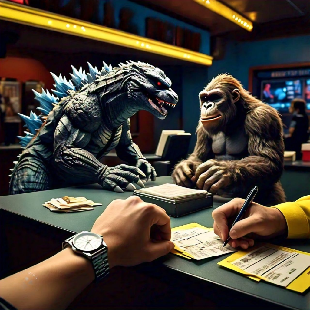 how to buy tickets of Godzilla x Kong